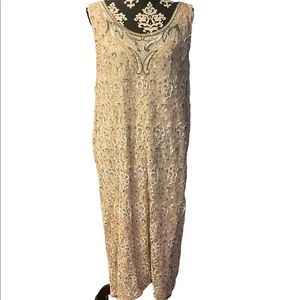 Judith Ann Plus Vintage Sequence formal dress